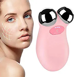 TMISHION Electric Facial Wrinkle Removal Device, Micro-Current Vibration Y Shape 3D Roller Face Lift Tighten Massager, Face Skin Care Device Lifting Wrinkle Puffiness Removal Beauty Instrument