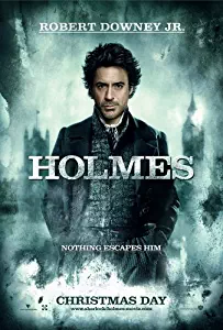 SHERLOCK HOLMES MOVIE POSTER 2 Sided ORIGINAL Advance HOLMES 27x40