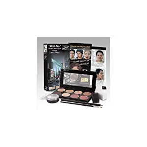 Mehron Mini-Pro Student Makeup Kit MEDIUM/OLIVE MEDIUM - Theater and Stage