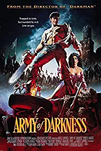 Buyartforless Army of Darkness - Low on Gas 1993 36x24 Movie Art Print Poster Evil Dead Bruce Campbell