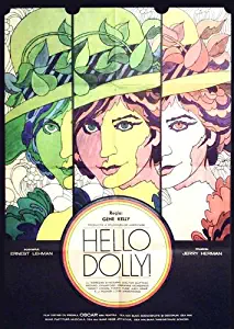 Hello Dolly Movie Poster (27 x 40 Inches - 69cm x 102cm) (1970) Romanian -(Barbra Streisand)(Walter Matthau)(Michael Crawford)(Louis Armstrong)(E.J. Peaker)(Marianne McAndrew)