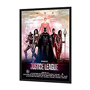 24"X36" Backlit Movie Poster Art Picture Frame Led Light Box with Aluminum Snap Photo Frame Sign Holder (Black)