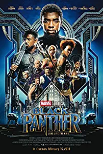 PosterOffice Black Panther Movie Poster - Size 24" X 36" - This is a Certified Print with Holographic Sequential Numbering for Authenticity.