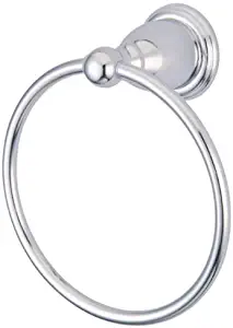 Kingston Brass BA1754C Towel Ring, 7-3/4