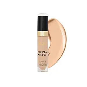 Milani Conceal + Perfect Longwear Concealer - Light Natural (0.17 Fl. Oz.) Vegan, Cruelty-Free Liquid Concealer - Cover Dark Circles, Blemishes & Skin Imperfections for Long-Lasting Wear