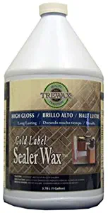 Trewax Professional Gold Label Sealer Wax Gloss Finish, 1 Gallon