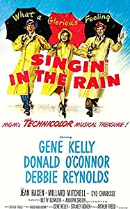 Singin' in The Rain - 1952 - Movie Poster