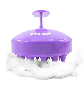 Hair Scalp Massager Shampoo Brush, MAXSOFT Scalp Care Brush (Purple)