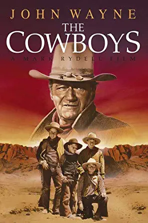 John Wayne in The Cowboys 1972 classic western artwork 24x36 Poster