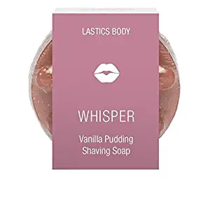 Lastics Body Whisper Vanilla Pudding 3-in-1 Shave - Wash - Massage Shaving Soap