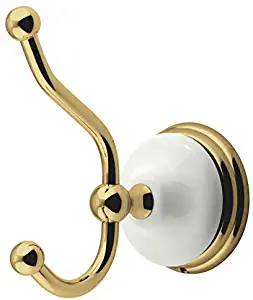 Kingston Brass BA1117PB Victorian Robe Hook, Polished Brass,4-5/8