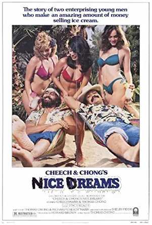 Nice Dreams Poster Movie 27x40 Tommy Chong Cheech Marin Benita Barrie