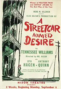 A Streetcar Named Desire (Broadway) - Movie Poster - 27 x 40