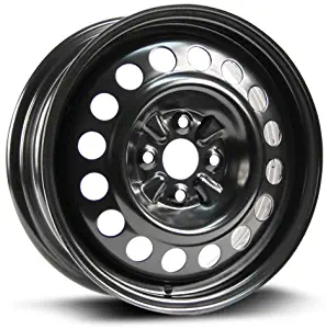 RTX, Steel Rim, New Aftermarket Wheel, 15X5.5, 4X100, 54.1, 45, black finish X40957