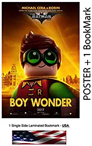 The Lego Batman Movie Poster 24 x 36 Inches (Glossy Photo Paper) - ROBIN (Michael Cera)
