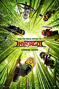 LEGO NINJAGO EXCLUSIVE SET OF 2 (2017) Original Movie Poster 27x40 - Dbl-Sided - Jackie Chan - Dave Franco - Michael Pena - Fred Amisen