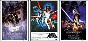 Set Of 3 - Star Wars Original Classics Movie 24x36 Poster