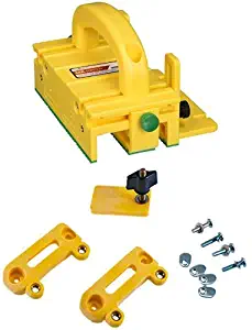 GRR-RIPPER Advanced 3D Pushblock for Table Saw, Router Table, Jointer and Band Saw with Handle Bridge Kit