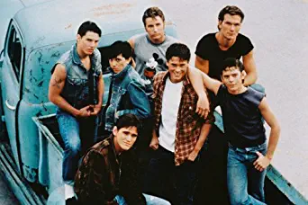 The Outsiders 24x36 Poster Tom Cruise Ralph Macchio Rob Lowe Patrick Swayze in pick up