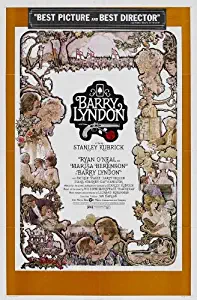 Barry Lyndon Movie Poster (27 x 40 Inches - 69cm x 102cm) (1975) Style B -(Ryan O'Neal)(Marisa Berenson)(Patrick Magee)(Hardy Kruger)(Guy Hamilton)