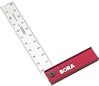 Bora 812 Multi-Angle Aluminum/Stainless Square