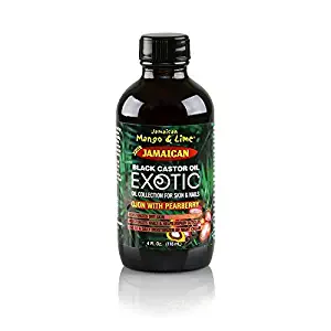 JAMAICAN MANGO&LIME PURE BLACK CASTOR OIL EXOTIC COLLECTION OJON 4OZ