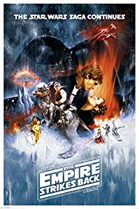 Star Wars The Empire Strikes Back One Sheet Maxi Poster, Multi-Colour, 61 x 91.5 cm