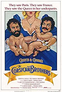 Cheech and Chong's the Corsican Brothers POSTER Movie (27 x 40 Inches - 69cm x 102cm) (1984)