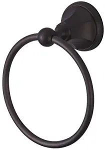 Kingston Brass BA4814ORB Metropolitan Towel Ring, Oil Rubbed Bronze