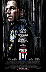 PATRIOTS DAY (2016) Authentic Original Movie Poster - Dbl Sided - 27x40 - Mark Wahlberg - John Goodman - J. K. Simmons - Michelle Monaghan- Kevin Bacon