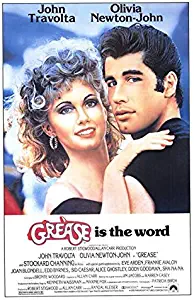 Kopoo Grease Poster Classic Movie Poster, 24x36