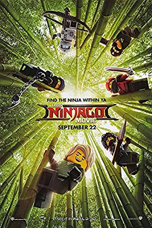 Lego Ninjago Movie - Authentic Original 27x40 Rolled Movie Poster