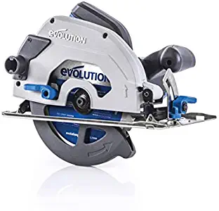 Metal Cutting 7.25” Circular Saw – Cut Metal, Saw Steel – 7 1/4” TCT Circular Saw Blade Included | 45 degree Bevel Cut | Dry-Cut Saw | 15 Amp Corded Evolution S185CCSL – Accurate. Powerful. Reliable.