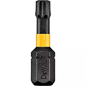 DEWALT DWA1TX20IR 1-Inch Torx T20 IMPACT READY FlexTorq Bits, 50-Pack