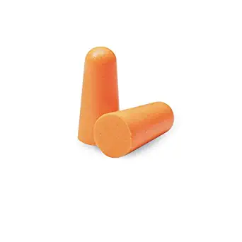 Elvex EP-151 Uni-Fit Disposable Foam Ear Plugs, Orange (Pack of 100)
