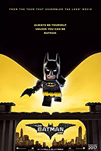 LEGO BATMAN Original Authentic Movie Promo Poster 11x17 - Will Arnett - Zach Galifinakis - Rosario Dawson - Jonah Hill - Michael Cera