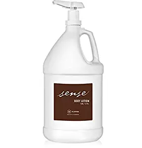 William Roam SENSE Body Lotion Gallon – Sulfate, Paraben, Pthalate, Dye, Fragrance & Cruelty-free, Vegan, American-made with Minnesota Tamarack Larch Tree Extract- Ideal Moisturizer – 1288oz