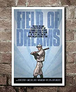 Jackila Field of Dreams Movie Quote Poster Wall Art Print Painting Home Decor Gifts for Lovers Poster