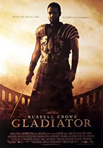 Twenty-three 24X36 Inchcanvas poster-Gladiator - Movie Poster Spray Painting (Regular Style)