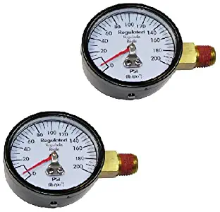 DeWalt Compressor Replacement (2 Pack) Air Pressure Gauge # A10691-2PK