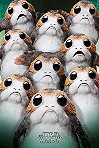 Star Wars: Episode VIII - The Last Jedi - Movie Poster / Print (Many Porgs) (Size: 24" x 36") (By POSTER STOP ONLINE)