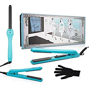 Brilliance New York - Trio Flat and Curling Irons Set: 1.25