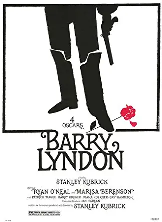Ryan O'Neal and Stanley Kubrick in Barry Lyndon 24x36 Poster
