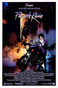 Purple Rain (Prince) Movie Poster - Size 24" X 36" - This is a Certified Poster Office Print with Holographic Sequential Numbering for Authenticity.