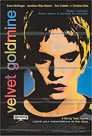 Velvet Goldmine - Authentic Original 27x40 Folded Movie Poster