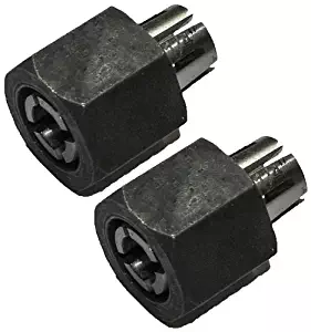 Dewalt DW614/DW615 Router Replacement (2 Pack) OEM Collet & Nut # 326286-01-2pk