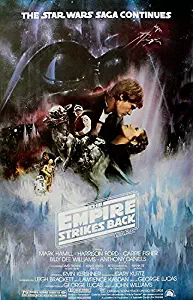 POSTER STOP ONLINE Star Wars: Episode V - The Empire Strikes Back - Movie Poster/Print (Style A - Gone With The Wind Style) (Size: 27" x 40")