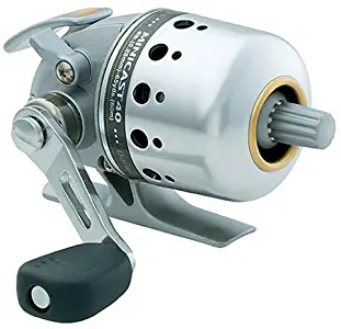 Daiwa Minicast MC40, 4.1: Gear Ratio, BU Bearings, 16.10" Retrieve Rate, Right Hand,Silver