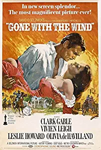 Gone With The Wind POSTER Movie (27 x 40 Inches - 69cm x 102cm) (1939) (Style N)