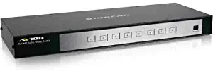 IOGEAR 8-Port HDMI Switch with RS-232 Support, GHSW8181